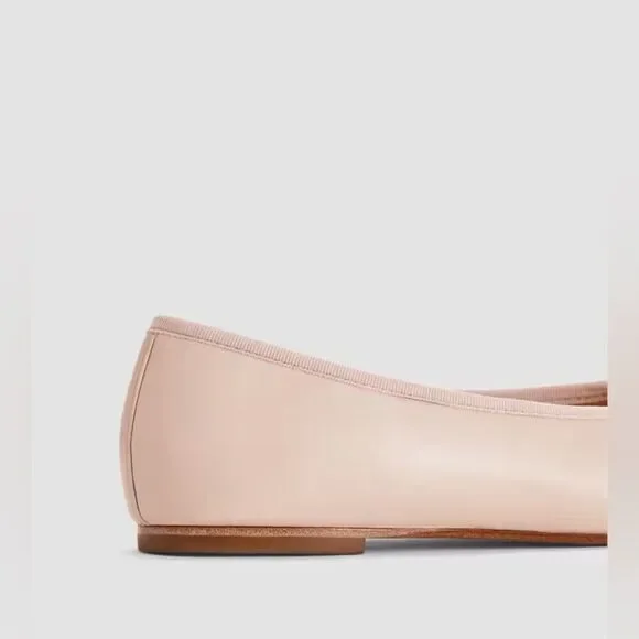 Everlane Italian leather day ballet flat in pink - Picture 6 of 17